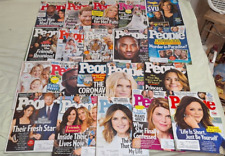 Lot of 20 People Magazines  2020 - 2021