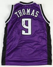 Sacramento Kings ~Kenny Thomas~ Large Basketball Jersey (JSA COA) Rockets 76ers