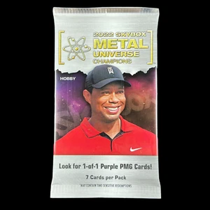 2022 UPPER DECK SKYBOX METAL UNIVERSE CHAMPION HOBBY PACK - Possible Jordan PMG? - Picture 1 of 2