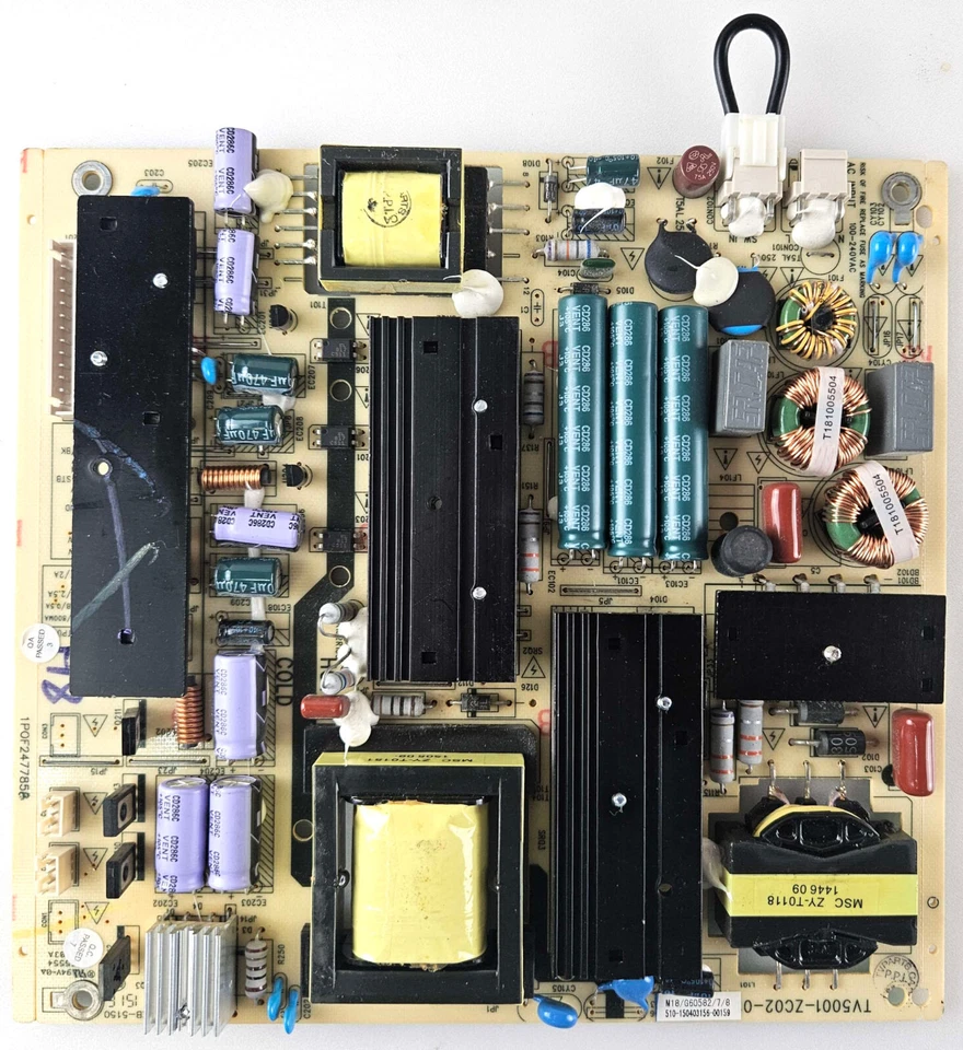 Unidad de fuente de alimentación Haier 1POF247785B para 50E3500A Foto 1 de 1