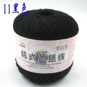 50grX1Ball Lace crochet thread linen thread pure Cotton Hand Knit Embroidery - Picture 1 of 38