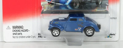 Johnny Lightning Gasser 1933 Willys 33 Coupe Dick & Ruth Heidorn Blue 1:64 8 - Image 1 of 4