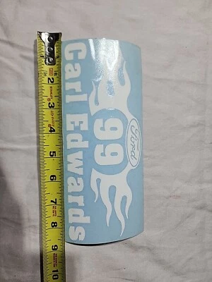 Calcomanía de ventana Carl Edwards Foto 1 de 2