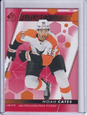 2022-23 SP AUTHENTIC LIMITED RED FUTURE WATCH # 164 NOAH CATES, Flyers - Image 1 of 2
