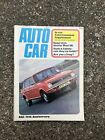 Auto Car Magazine 7 December 1972 RAC 75th, Austin Maxi, In Car Entertainment
