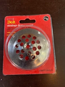 STRAINER DOME COVER w/ screws Polished Chrome Do It 438477 - Picture 1 of 4