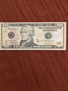 2004A $10.00 Dollar Bill ⭐️Star ⭐️Note (San Francisco) - Picture 1 of 5