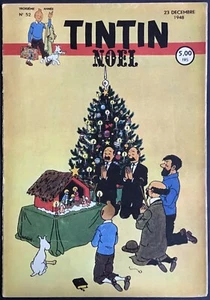 TINTIN Édition belge fascicule n°52 du 23 décembre 1948 Très bon état - Imagen 1 de 7