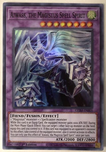 Yugioh Genesis Impact GEIM-EN005 Aiwass, el Espíritu del Hechizo Magisto SR Casi Nuevo/M - Imagen 1 de 1