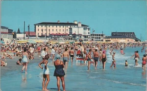 Playland Cape May New Jersey swimmers beach postcard D330 - Picture 1 of 2