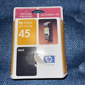 HP 51645A 45 Ink Printer Cartridge - Black **EXP 2002** - Picture 1 of 3