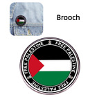 Palestine Gaza Flag Brooch Pin Metal Alloy Badge Clothes Accessories Souvenir