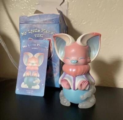 POP MART x YOKI My Little Planets Series - URANUS Vinyl Figure NEW Out Of Box - Image 1 of 4