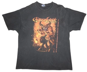 Vintage 2001 OzzFest Y2k T-Shirt XL Concert Tour Black Sabbath Marilyn Manson - Picture 1 of 7
