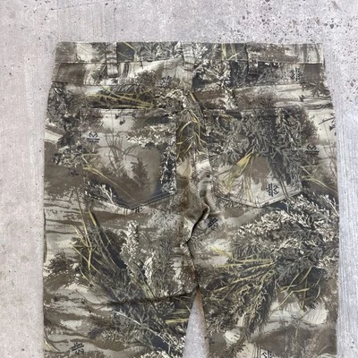 Vintage Y2K  Pants Mossy Oak Camo RealTree Size 38x32 Baggy Wide Leg - Image 1 of 4
