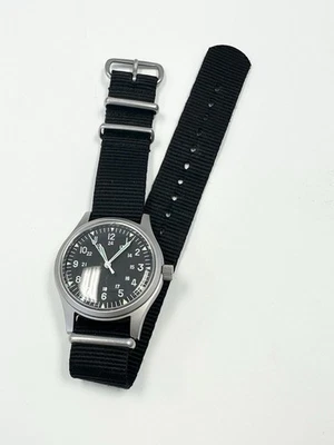 MWC Reissue 1960s Pattern GG-W-113 Vietnam Era Military Specs. Automatic Watch - Image 1 of 4