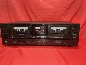Victor TD-WR531 Quick Reverse Cassette Deck with Remote Control RM-RT53 tested - Picture 1 of 9