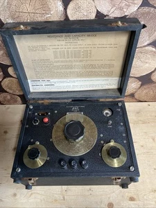 GEC Resistance Capacity Bridge M874B Vintage Test Equipment - Picture 1 of 7