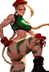 Cammy Street Fighter Vinyl Car Decal Sticker 7" Weatherproof - Bild 1 von 4