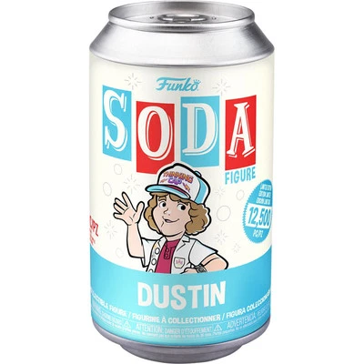 Funko POP! Soda: Stranger Things Dustin Figura De 4.25" En Una Lata - Imagen 1 de 4