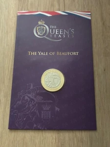 2021 The Yale of Beaufort Queens Beasts Pobjoy Mint £2 Coin Pack BU5 - Picture 1 of 4