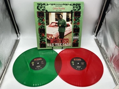 MURDER WAS THE CASE SOUNDTRACK (VINYL 2LP)  1994 SNOOP DOGG DR. DRE Red & Green - Image 1 of 4