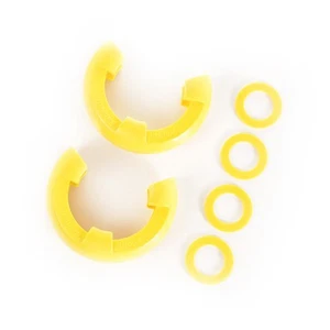 Rugged Ridge Fits 11235.32 Yellow 3/4in D-Ring Isolator Kit - Picture 1 of 10