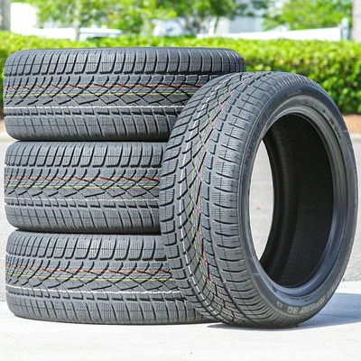 4 Tires Dunlop SP Winter Sport 3D 235/35R19 91W XL High Performance Snow 2022 - Image 1 of 4