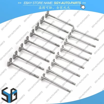 Válvulas de admissão e escape do motor para Mercedes-Benz C117 X156 W205 M270 M274 2.0T - Imagem 1 de 4