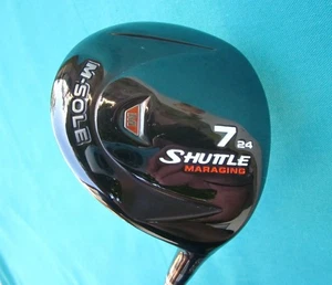 Maruman SHUTTLE M-SOLE 7w 24* TYPE-F03 L-Flex Fairway Wood L/R/H Made in JAPAN - Picture 1 of 15