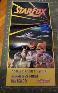Star Fox Addams Family Nintendo Power Vol 45 - Videospiel Print Werbung Poster 1993 - Bild 1 von 7