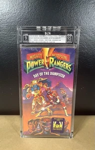 IGS 9-9.5 Mighty Morphin Power Rangers Day Of Dumpster VHS Movie Sealed Graded - Picture 1 of 2