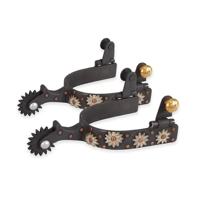 Espuelas de hierro CIRCLE Y Reinsman para damas Daisy (1201-LY-BI) Foto 1 de 4