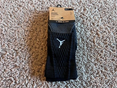 Nike Air Jordan Dri Fit black gray white LA Luka 77 UNICORN GOAT socks M 6 - 8 - Image 1 of 4