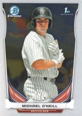 2014 Bowman Chrome Prospects Series 2 #BCP48 Michael O'Neill - BB - Image 1 of 2