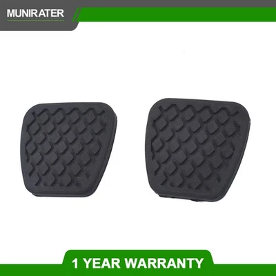 2x Pastillas de pedal de embrague de freno aptas para Honda Acura Civic del Sol CRX Integra 1986-14 Foto 1 de 4