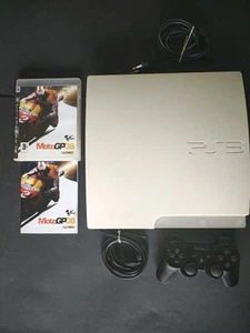 CONSOLA SONY PLAYSTATION 3 BLANCA PS3 SLIM + MANDO + JUEGO LEER DESCRIPCIÓN - Imagen 1 de 9