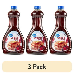 (3 pack) Great Value Original Syrup, Family Size, 36 fl oz - Picture 1 of 4