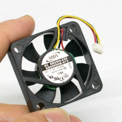 1pc ADDA AD0405HB-G73 40x40x10mm 4010 5V 0.25A 3pin 7 Blades DC Brushless Fan - Image 1 of 4