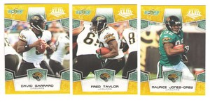 2008 Score Super Bowl XLIII GOLD Team set 800 sets made - JACKSONVILLE JAGUARS