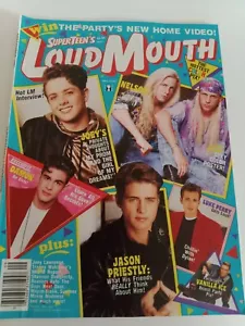 Superteen's Loud Mouth Magazine Sept 91 NKOTB 90210 Nelson Vanilla Ice RARE! - Picture 1 of 24