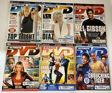 Ultimate DVD UK Magazines lot 10 different books 8.0 VF (2000 + 2001)
