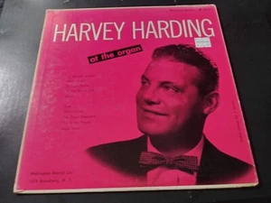 Harvey Harding – At The Organ VG+ 10" DG Mono Wellington Record 1955 POP JAZZ - Picture 1 of 5