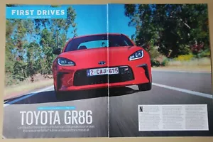 Original 2022 Autocar Magazin Artikel: Toyota GR86 - Bild 1 von 1