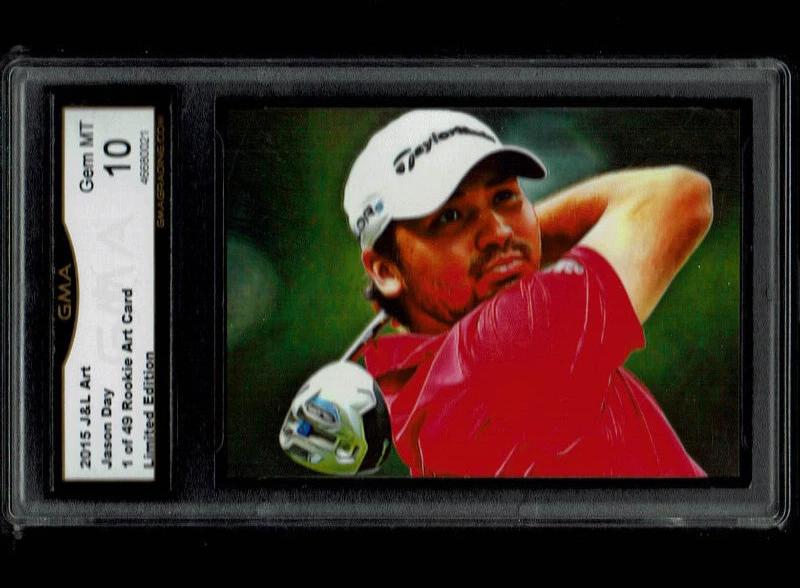 2015 Jason Day  Prospects Art  Rookie of 49 Gem Mint 10  - Image 1 of 1