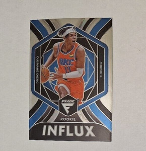 2022-23 Panini Flux Influx #18 Ousmane Dieng Rc Oklahoma City Thunder