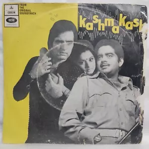 Kashmakash Vinyl Record EP 45 RPM Bollywood Rare 1973 Hindi Movie Songs Indian - Picture 1 of 7