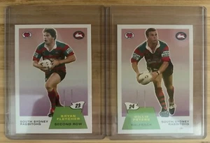 2003 NRL SCANLENS RETRO SOUTHS TEAM SET43/60 ONLY EVER MADE FLETCHER AND PETERS - Picture 1 of 2