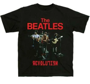 The Beatles Revolution Photograph Classic Rock Pop Music Band T Shirt BTL-1028 - Picture 1 of 3