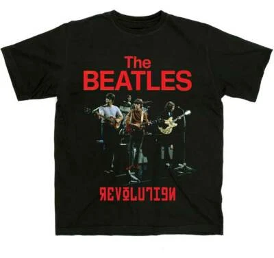 The Beatles Revolution Photograph Classic Rock Pop Music Band T Shirt BTL-1028 - Image 1 of 3